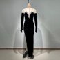 Strapless Sleeveless Elegant Maxi Bodycon Dress