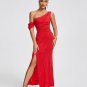 Sequin Embellished High Slit Maxi Dress