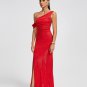 Sequin Embellished High Slit Maxi Dress