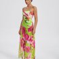 High Split Strapless Long Dress