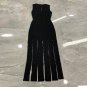 Round Neck Sleeveless Cut Out Maxi Bodycon Dress