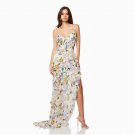 Strappy Sleeveless Floral Maxi Dress