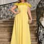 Off Shoulder Sleeveless Flouncy Maxi Bodycon Dress