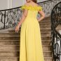 Off Shoulder Sleeveless Flouncy Maxi Bodycon Dress