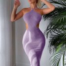 Strappy Sleeveless Skintight Bodycon Dress