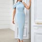 High Neck Sleeveless Elegant Maxi Bodycon Dress