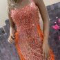 Strappy Sleeveless Sequins Maxi Bodycon Dress