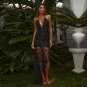 Halter Sleeveless Lace Maxi Dress