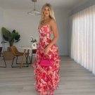 Strappy Sleeveless Floral Maxi Dress
