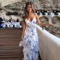 Strappy Sleeveless Floral Maxi Dress