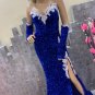 Strapless Sleeveless Elegant Maxi Bodycon Dress