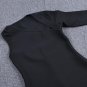 Halter One Sleeve Asymmetrical Mini Bandage Dress