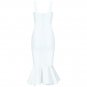 Fishtail Over Knee Bandage Dress