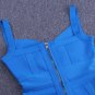 Strappy Sleeveless Backless Mini Bandage Dress