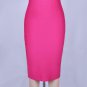 One Shoulder Sleeveless Asymmetrical Over Knee Bandage Dress