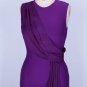 Round Neck Frill Midi Bandage Dress