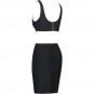 Strappy Sleeveless Hollow Out Mini Bandage Dress