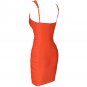 Strappy Sleeveless Wrinkled Mini Bandage Dress