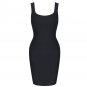 Strappy Sleeveless Backless Midi Bandage Dress