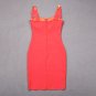 Strappy Sleeveless Splicing Mini Bandage Dress