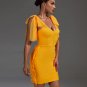 Elegant Strap Mini Bandage Dress