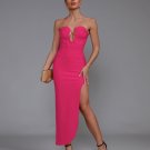 Strapless Corset Maxi Bandage Dress