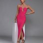 Strapless Corset Maxi Bandage Dress