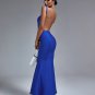 Mermaid Square Neck Backless Bandage Dress