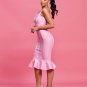 Strappy Cocktail Fishtail Bandage Dress
