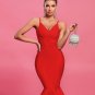 Strappy Cocktail Fishtail Bandage Dress