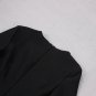 V Neck Long Sleeve Feather Mini Bandage Dress
