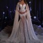 Off Shoulder Sequins Maxi Bodycon Dress