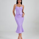 Strappy Corset Midi Bandage Dress