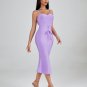 Strappy Corset Midi Bandage Dress