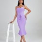 Strappy Corset Midi Bandage Dress