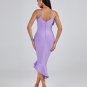 Strappy Fishtail Midi Bandage Dress