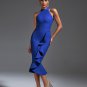 Elegant Ruffle Midi Bandage Dress