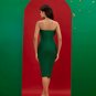 Strapless Tassels Midi Bandage Dress