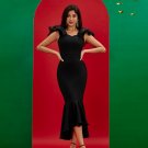 Off Shoulder Fishtail Bandage Dress