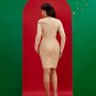 Cut Out Mesh Classic Bandage Dress