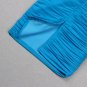 Strapless Sleeveless Wrinkled Midi Bandage Dress