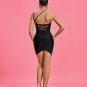 Ornamental Flower Mini Bandage Dress