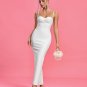 Strappy Bustier Open-back Bandage Dress