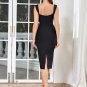Strappy Sleeveless Mesh Maxi Bandage Dress
