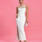 Crystal Embellished Mesh Bandage Dress