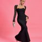Sexy Lace Corset Bandage Maxi Dress