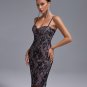 Sexy Lace Strappy Midi Bandage Dress