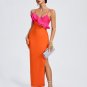 Elegant Ruffle Strap Bandage Long Dress