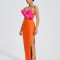 Elegant Ruffle Strap Bandage Long Dress