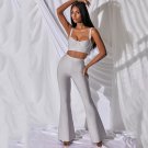Strappy Sleeveless Exposed Waist Bandage Set